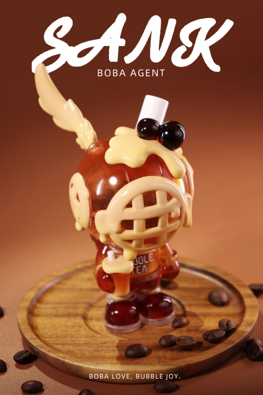 Sank-Boba Agent - Mô Hình Art Toy Giới Hạn - Sank Toys