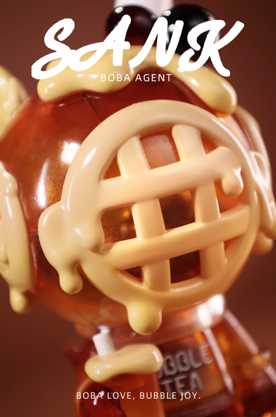 Sank-Boba Agent - Mô Hình Art Toy Giới Hạn - Sank Toys