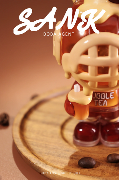 Sank-Boba Agent - Mô Hình Art Toy Giới Hạn - Sank Toys