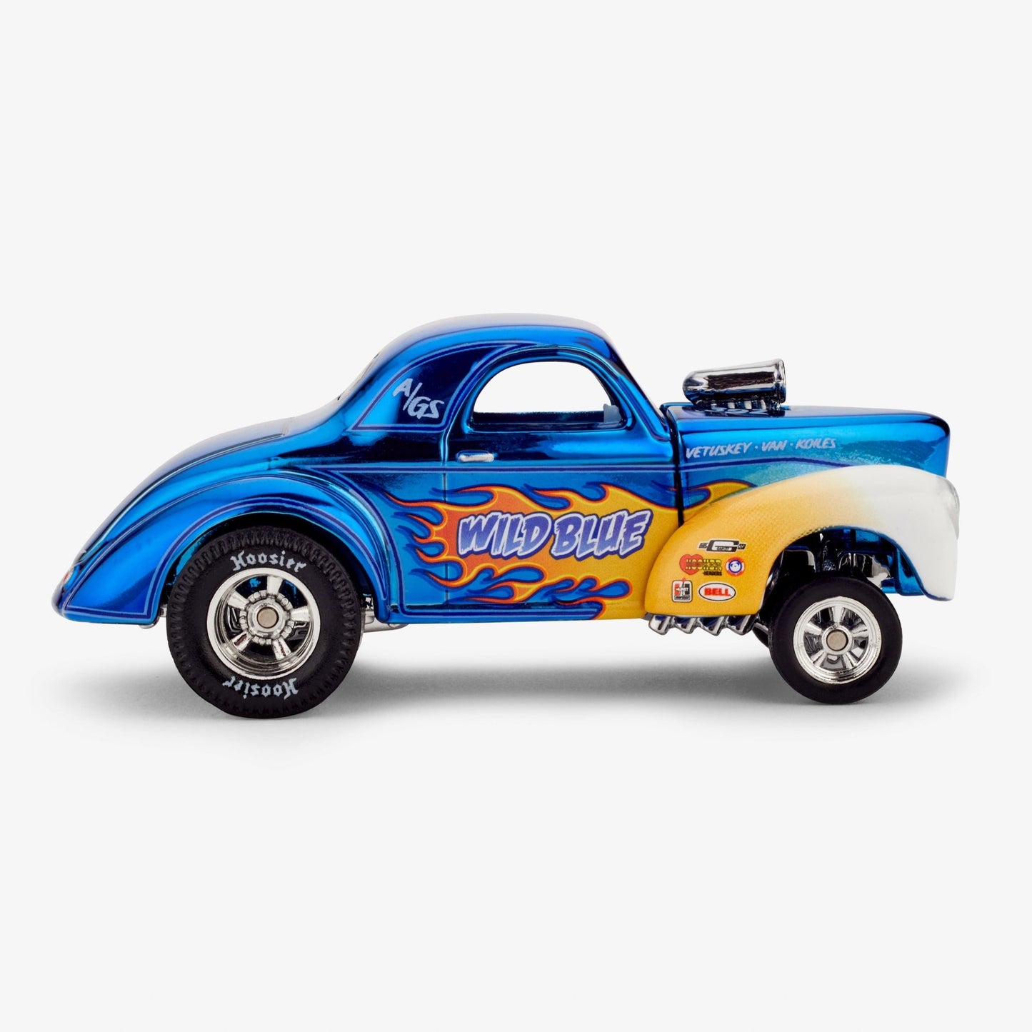 RLC sELECTIONs ’41 Willys Gasser - Mô Hình Xe Đua Cao Cấp Hot Wheels Collectors - Hình ảnh chi tiết 2