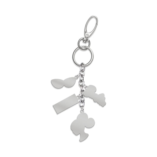 Barbie Icons Enamel Key Chain - Móc Khóa Tráng Men Mattel Creations - Hình ảnh chi tiết 2