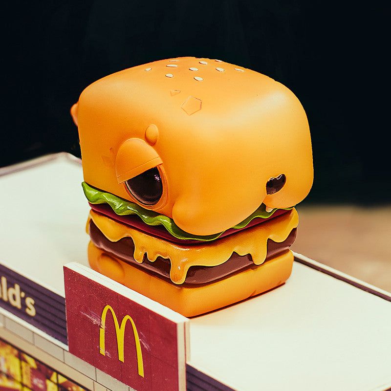 Hamburger Seal - Mô Hình Art Toy Cao Cấp Sank Toys - Góc nhìn khác 3