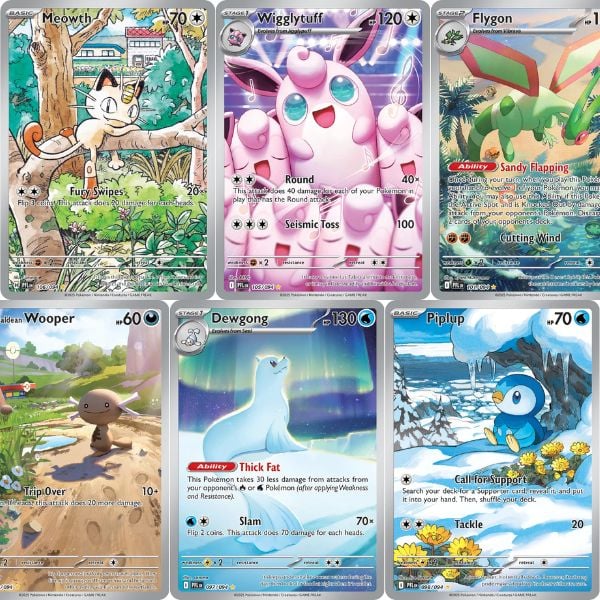 Thẻ bài Pokemon TCG ME02 Phantasmal Flames Booster Pack tiếng Anh
