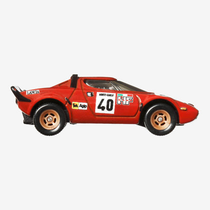 Hot Wheels Premium Car Culture Spettacolare – Lancia Stratos Mô Hình Xe Sưu Tầm 1:64 Mattel - Hình ảnh bổ sung 5