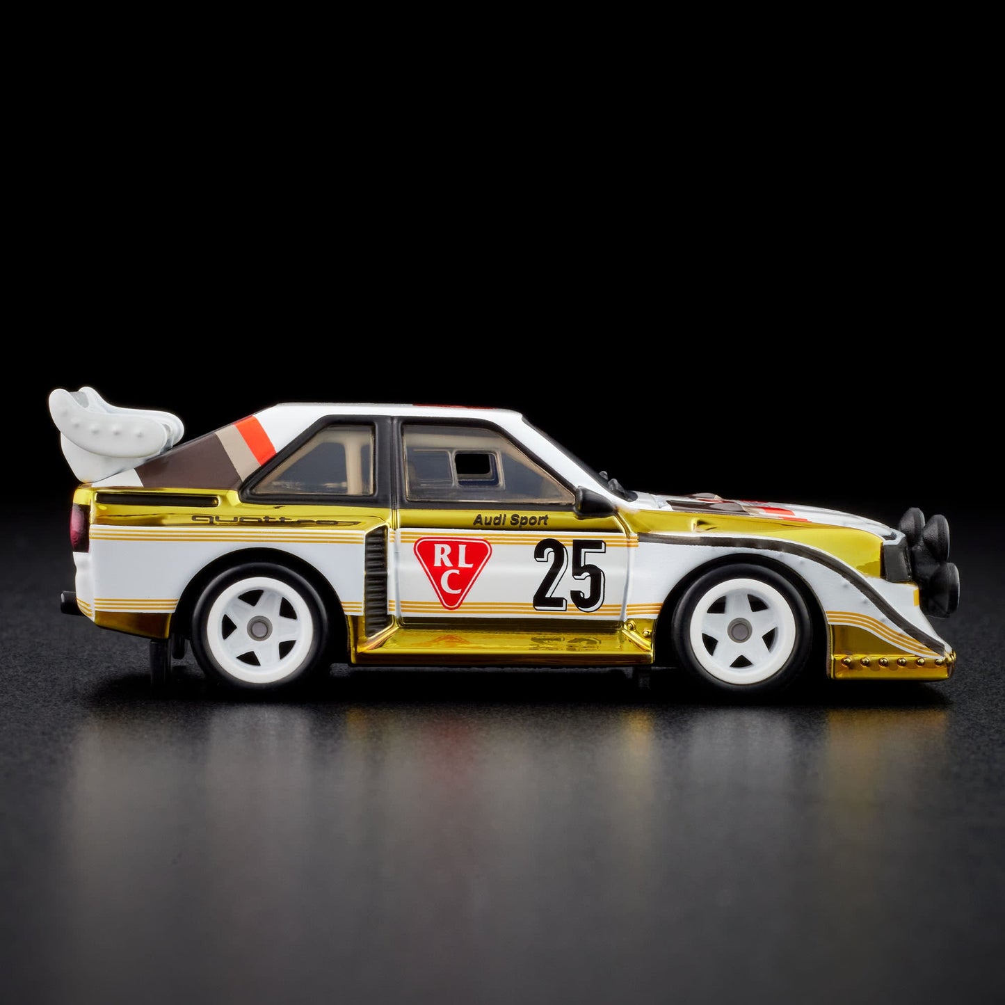 RLC Exclusive 1985 Audi Sport quattro S1 - Xe Mô Hình Rally 1:64 Hot Wheels Red Line Club