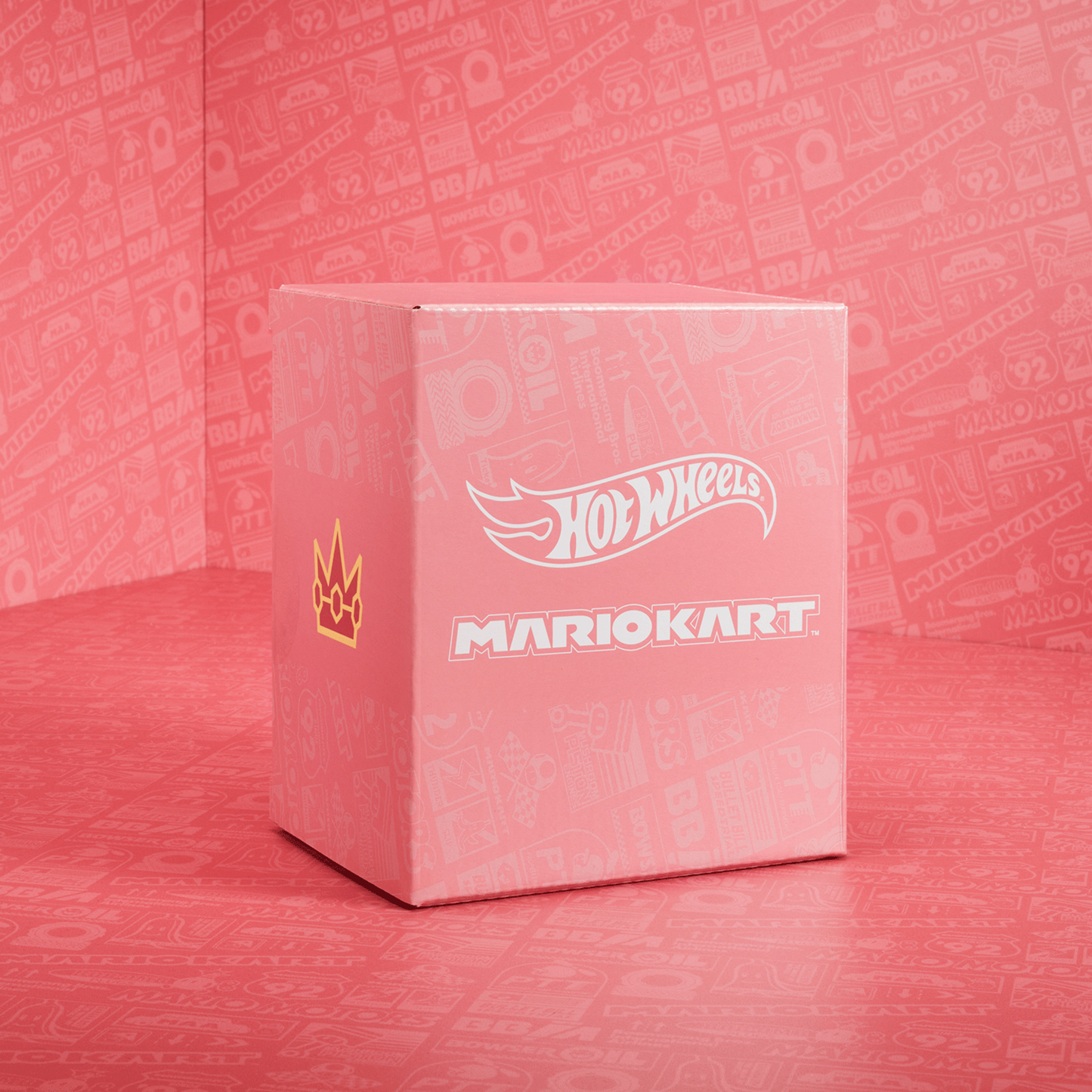 Hot Wheels Mario Kart Pink Gold Peach Collectible Vehicle - Xe Mô Hình Sưu Tầm - Mattel HGT99 Mattel - Die-Cast Vehicle