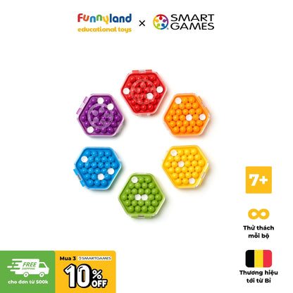 Đồ chơi thông minh Smartgames Thử Thách IQ Mini Hexpert
