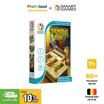 Đồ chơi thông minh Smartgames Thử Thách Temple Trap