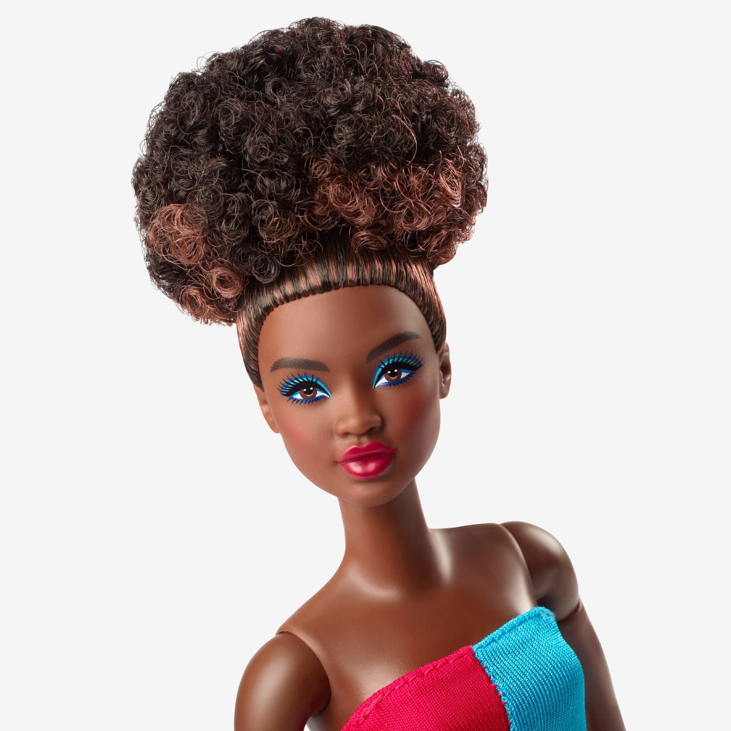 Barbie Looks Doll (Original, Curly Black Hair) - Búp bê thời trang sưu tầm Signature #14 - Mattel HJW81 - Hình ảnh bổ sung 4