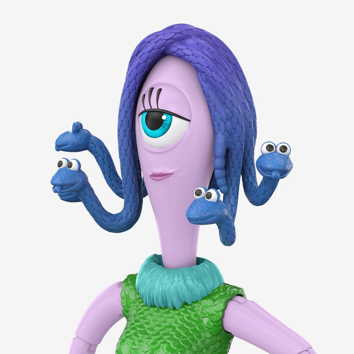 Pixar Featured Favorites Celia & Mike Monsters Inc Figures - Bộ Mô Hình Nhân Vật Sưu Tầm Mattel HDW74 - Hình ảnh bổ sung 5