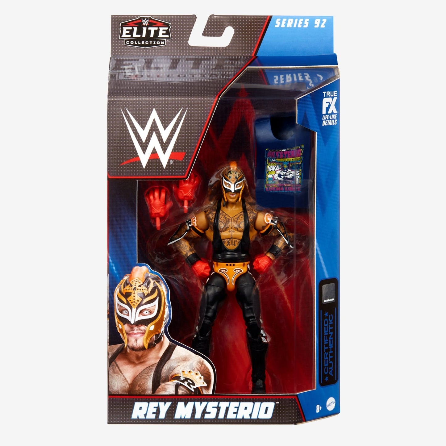 WWE Rey Mysterio Elite Collection Action Figure - Mô Hình Nhân Vật WWE Mattel Mattel - ảnh 3 - Action Figure