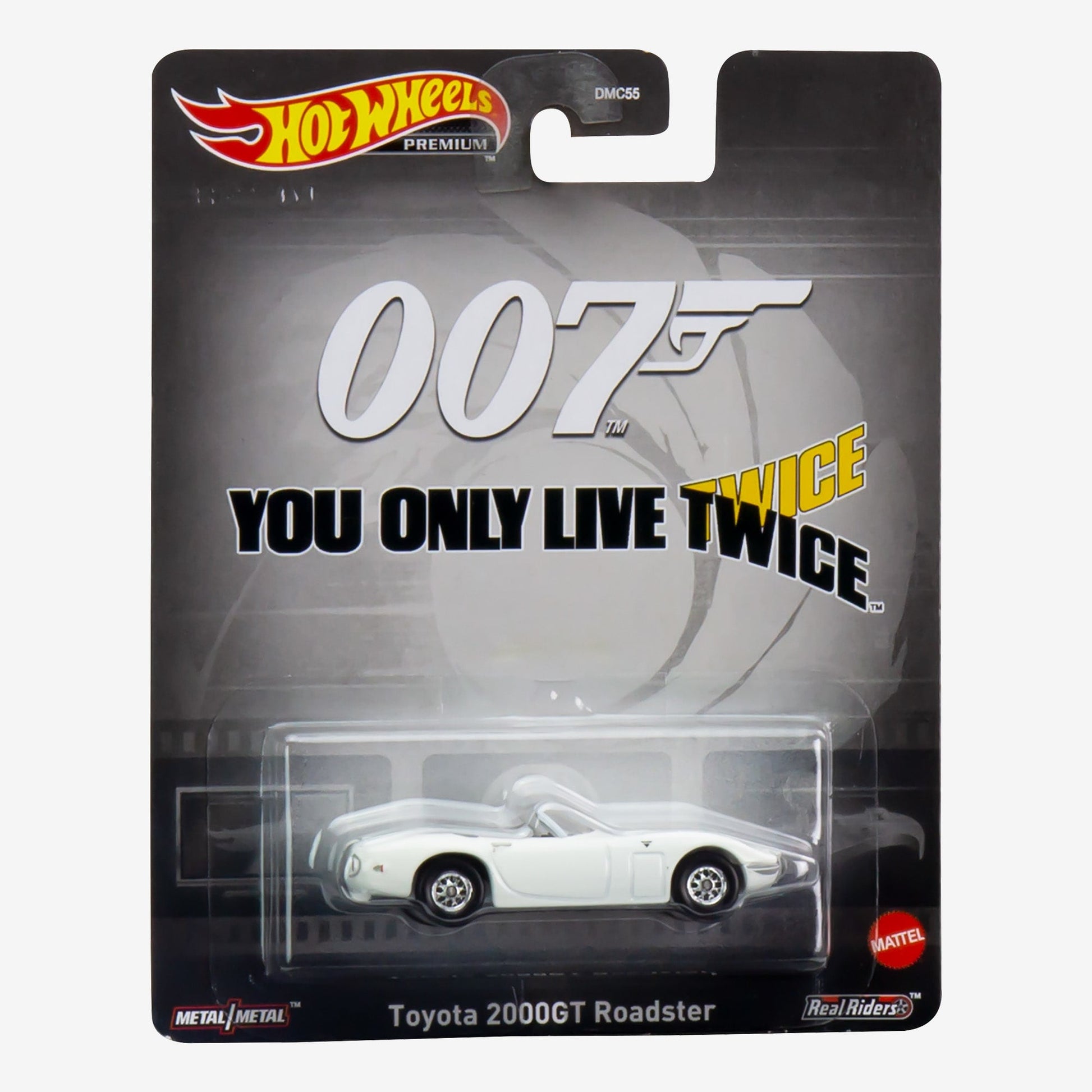 Hot Wheels Premium 007 You Only Live Twice, Toyota 2000GT Roadster - Mô Hình Xe Diecast 1:64 Sưu Tầm Hot Wheels Retro Entertainment - Hình ảnh sản phẩm