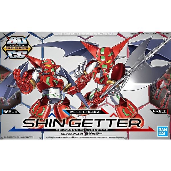 Shin Getter - SD Cross Silhouette	- Mô hình robot	chính hãng Bandai