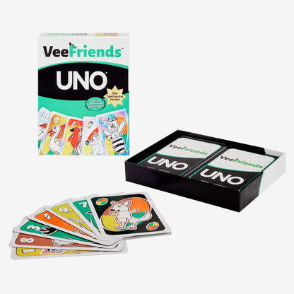 VeeFriends UNO Card Game - Board Game Thẻ Bài Sưu Tầm - Mattel Creations - Hình ảnh sản phẩm