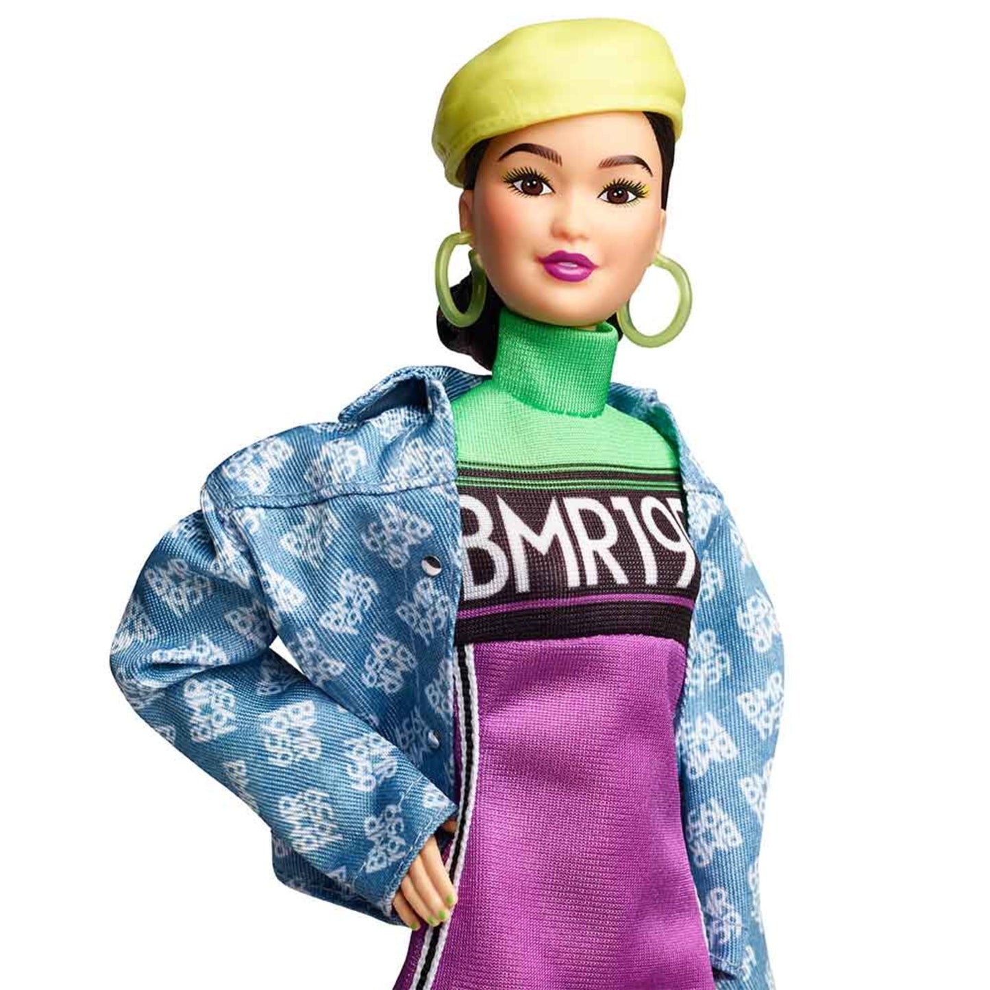 Barbie BMR1959 Doll - Neon Motocross Dress & Oversized Denim Jacket - Búp Bê Thời Trang Sưu Tầm - Mattel Signature - Góc nhìn khác 3