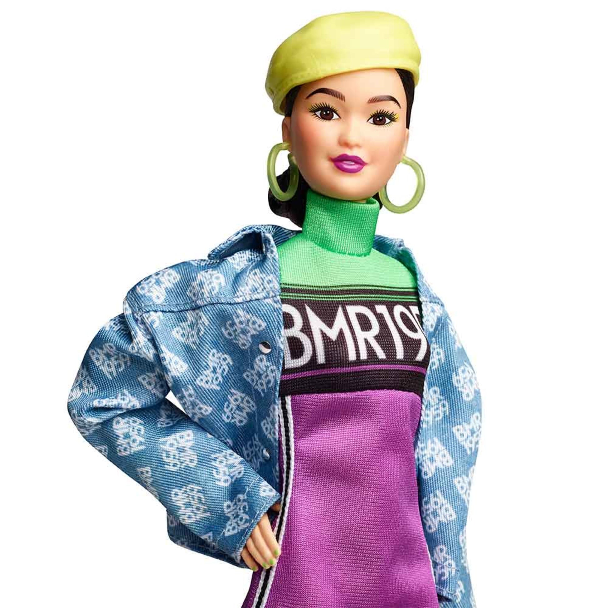 Barbie BMR1959 Doll - Neon Motocross Dress & Oversized Denim Jacket - Búp Bê Thời Trang Sưu Tầm - Mattel Signature - Góc nhìn khác 3