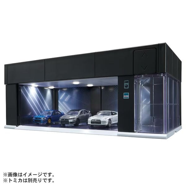 Diorama Tomica GARAGE PREMIUM BLACK Standard Edition