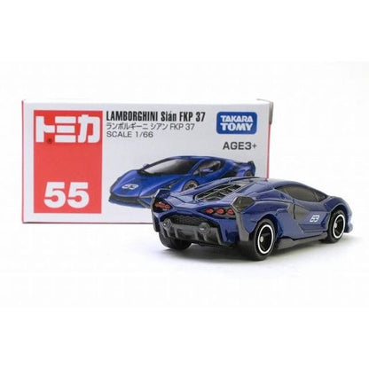 Tomica No. 55 LAMBORGHINI Sian FKP 37
