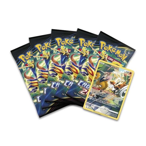 PT98 - Bài Pokemon TCG Zenith Tin Galarian Zapdos