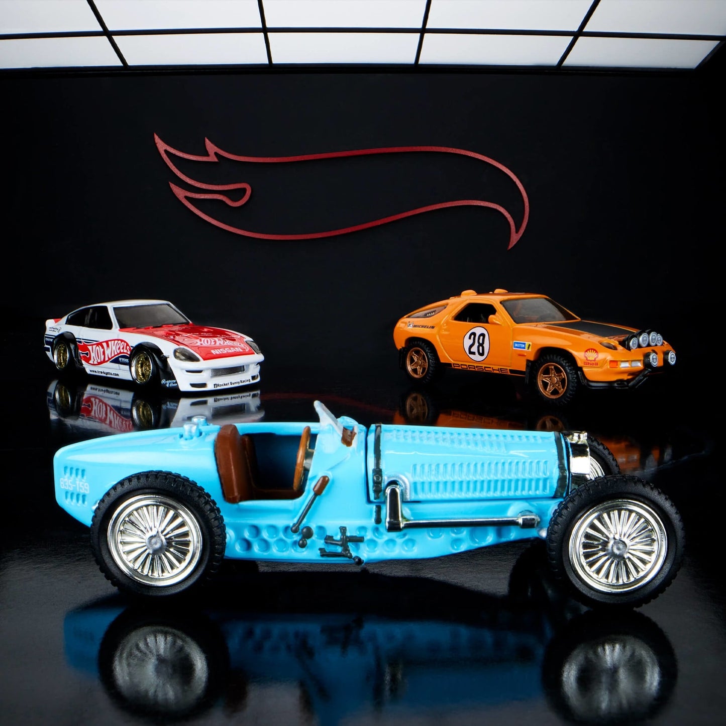 Hot Wheels Elite 64 Bugatti Type 59 Mô Hình Xe Đua Tỉ Lệ 1:64 Cao Cấp Hot Wheels