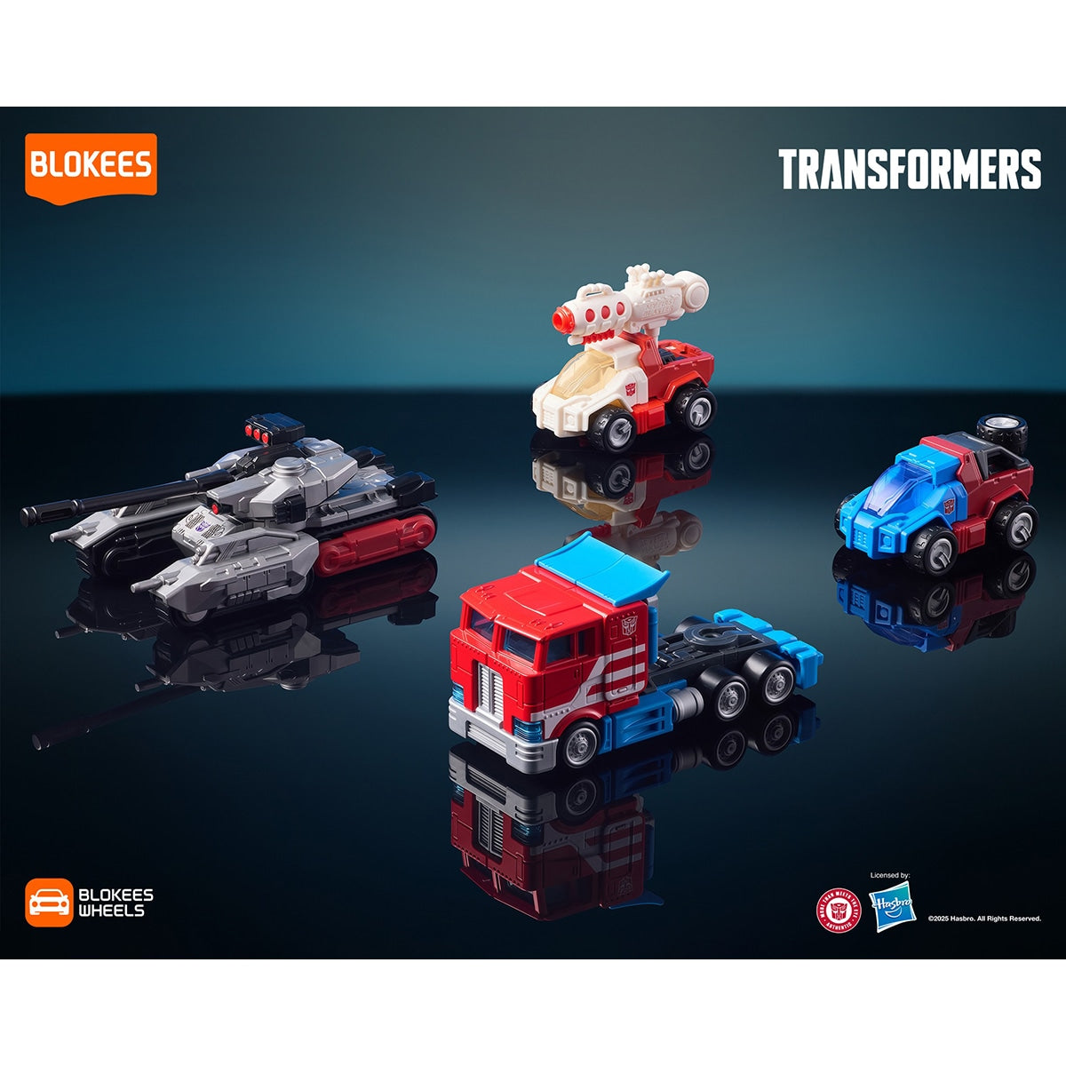 Đồ Chơi Siêu Xe Blokees Wheels Transformers Bộ Sưu Tập 01 BLOKEES 75604