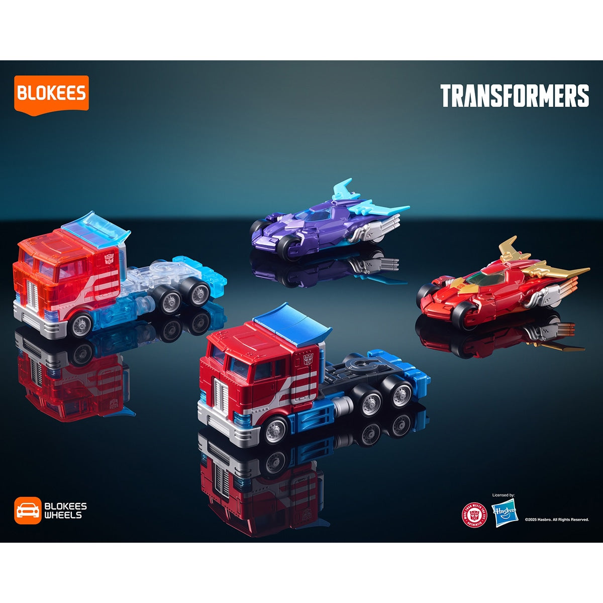 Đồ Chơi Siêu Xe Blokees Wheels Transformers Bộ Sưu Tập 01 BLOKEES 75604
