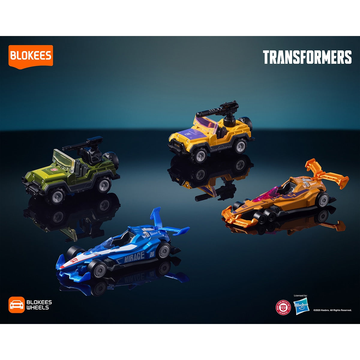 Đồ Chơi Siêu Xe Blokees Wheels Transformers Bộ Sưu Tập 01 BLOKEES 75604