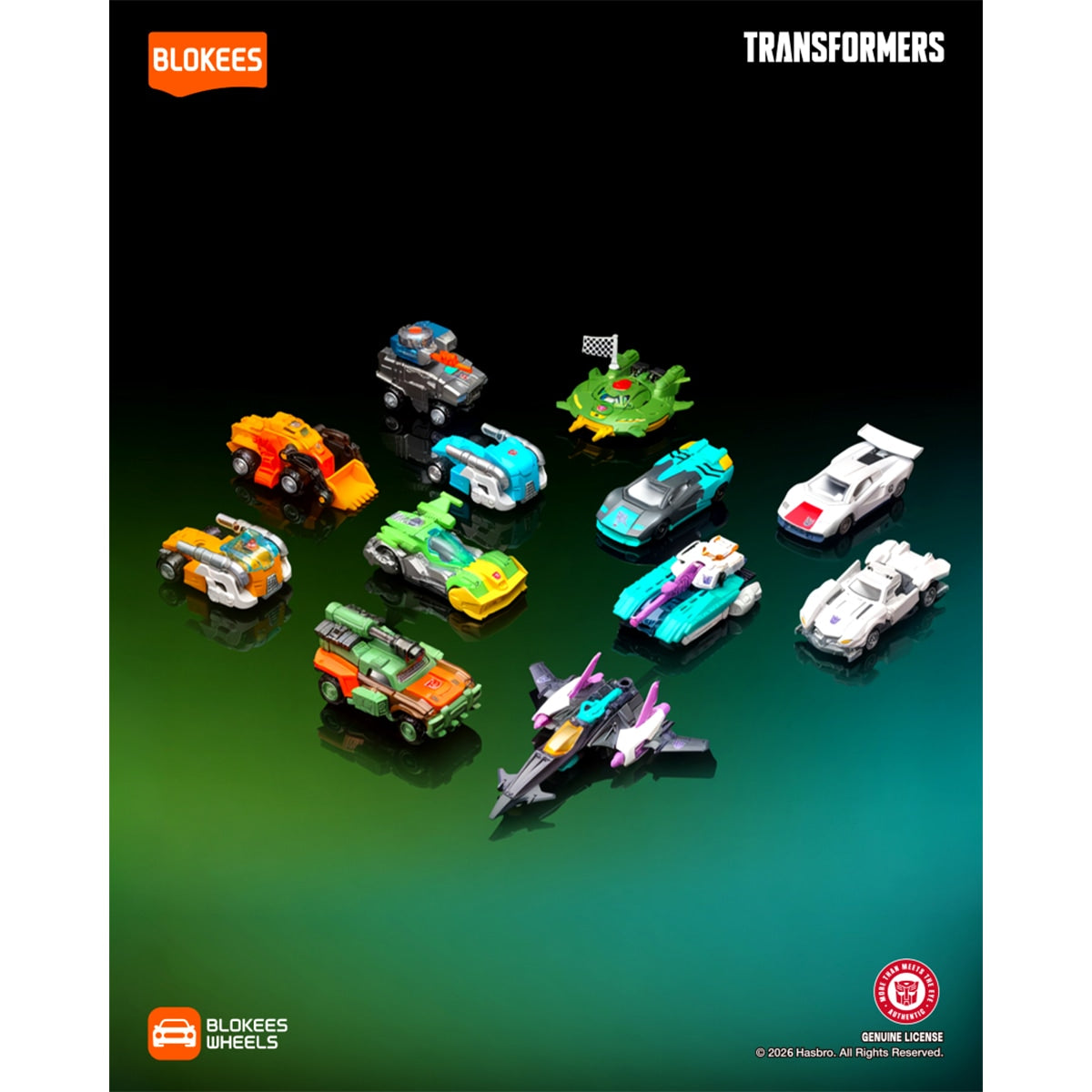 Đồ Chơi Siêu Xe Blokkes Wheels Transformers Bộ Sưu Tập 02 BLOKEES 75679