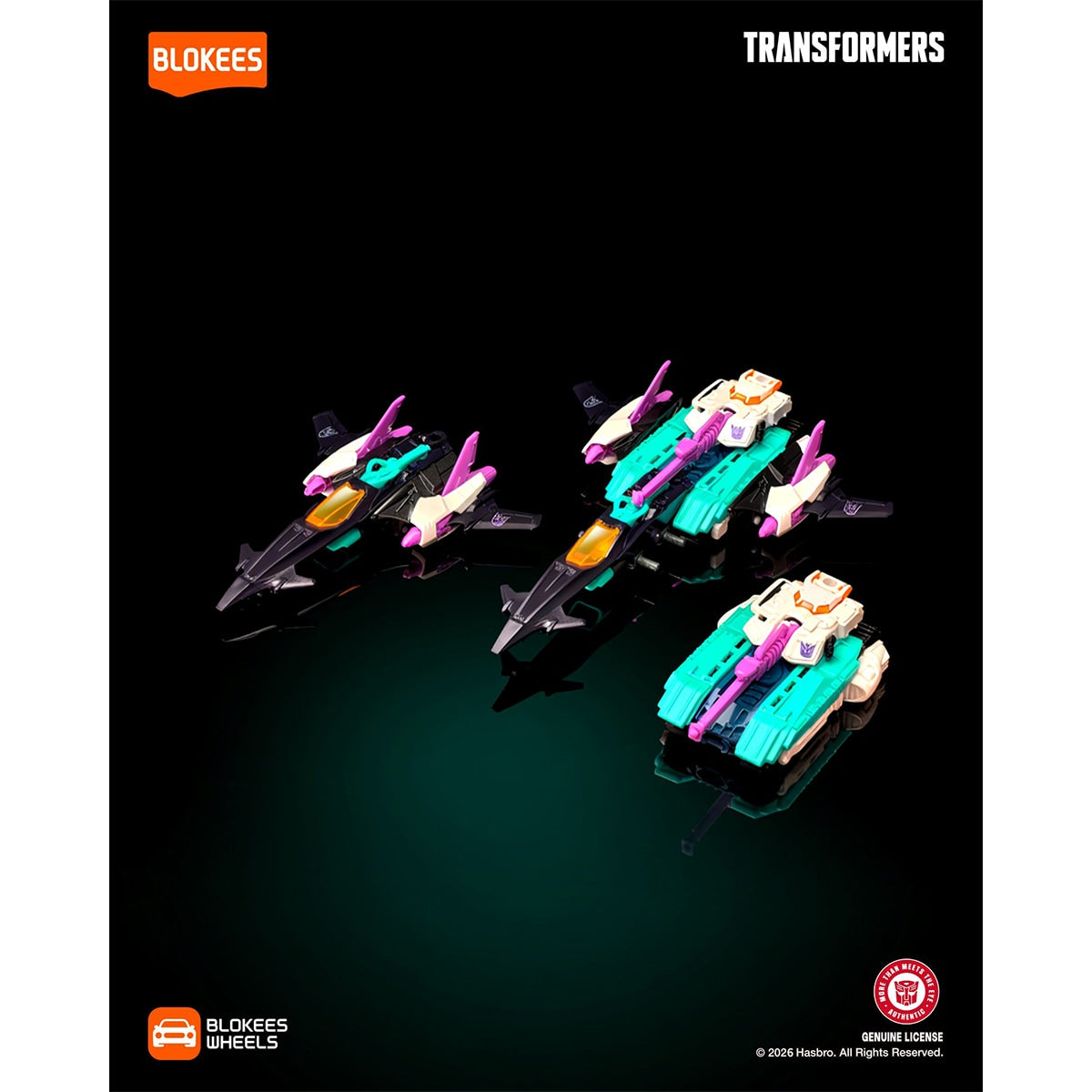Đồ Chơi Siêu Xe Blokkes Wheels Transformers Bộ Sưu Tập 02 BLOKEES 75679