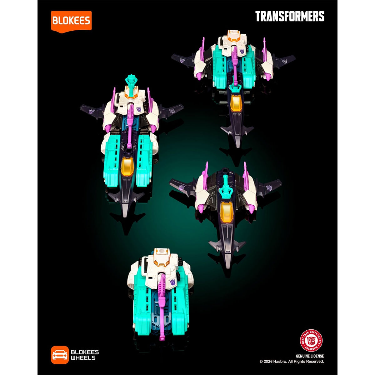 Đồ Chơi Siêu Xe Blokkes Wheels Transformers Bộ Sưu Tập 02 BLOKEES 75679
