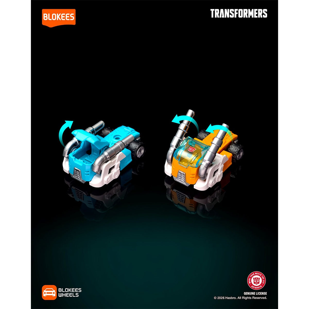 Đồ Chơi Siêu Xe Blokkes Wheels Transformers Bộ Sưu Tập 02 BLOKEES 75679