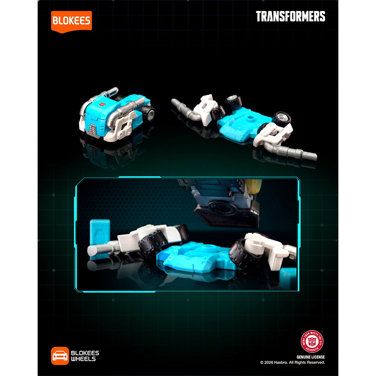Đồ Chơi Siêu Xe Blokkes Wheels Transformers Bộ Sưu Tập 02 BLOKEES 75679