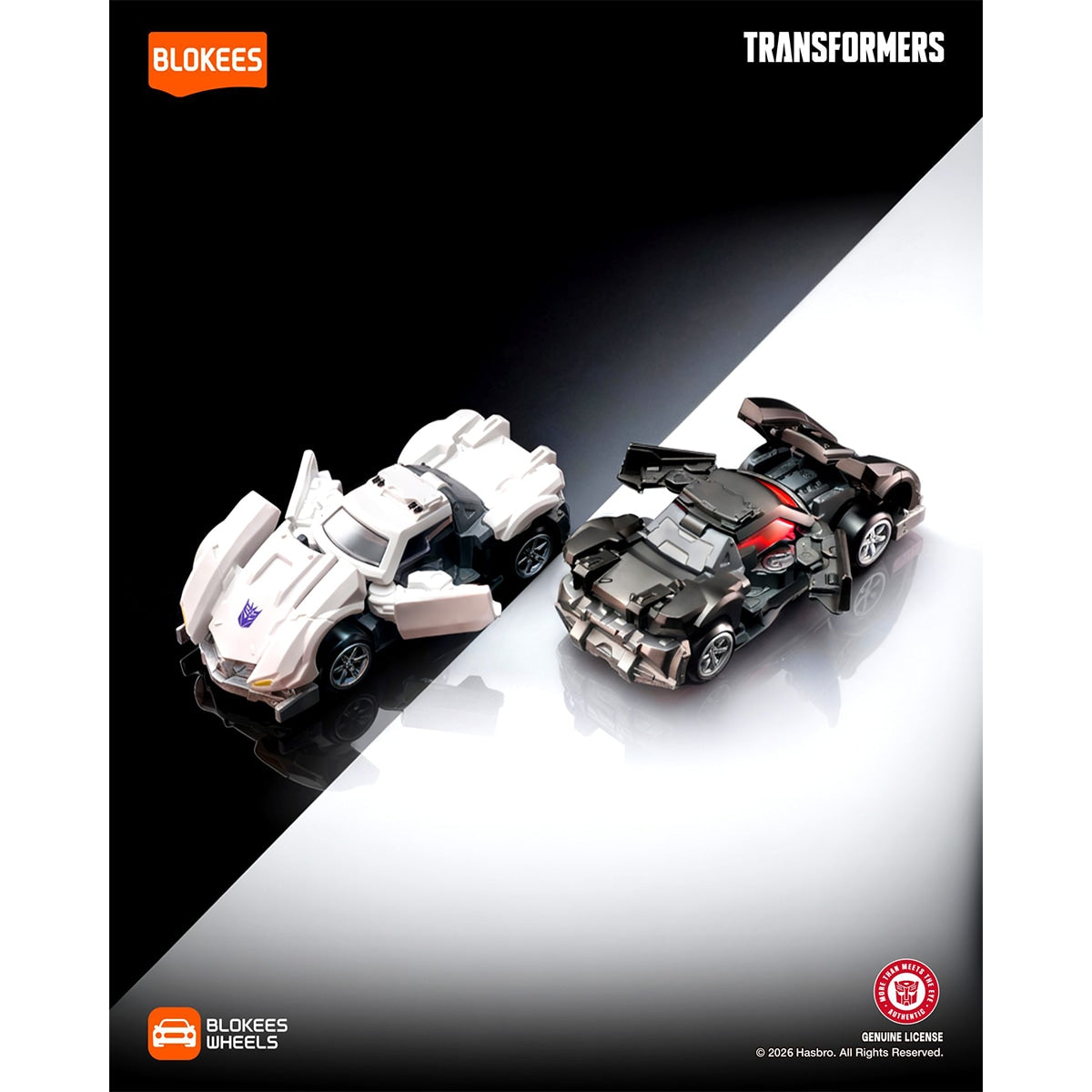 Đồ Chơi Siêu Xe Blokkes Wheels Transformers Bộ Sưu Tập 02 BLOKEES 75679