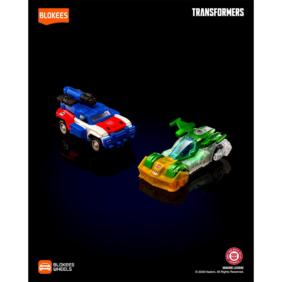 Đồ Chơi Siêu Xe Blokkes Wheels Transformers Bộ Sưu Tập 02 BLOKEES 75679