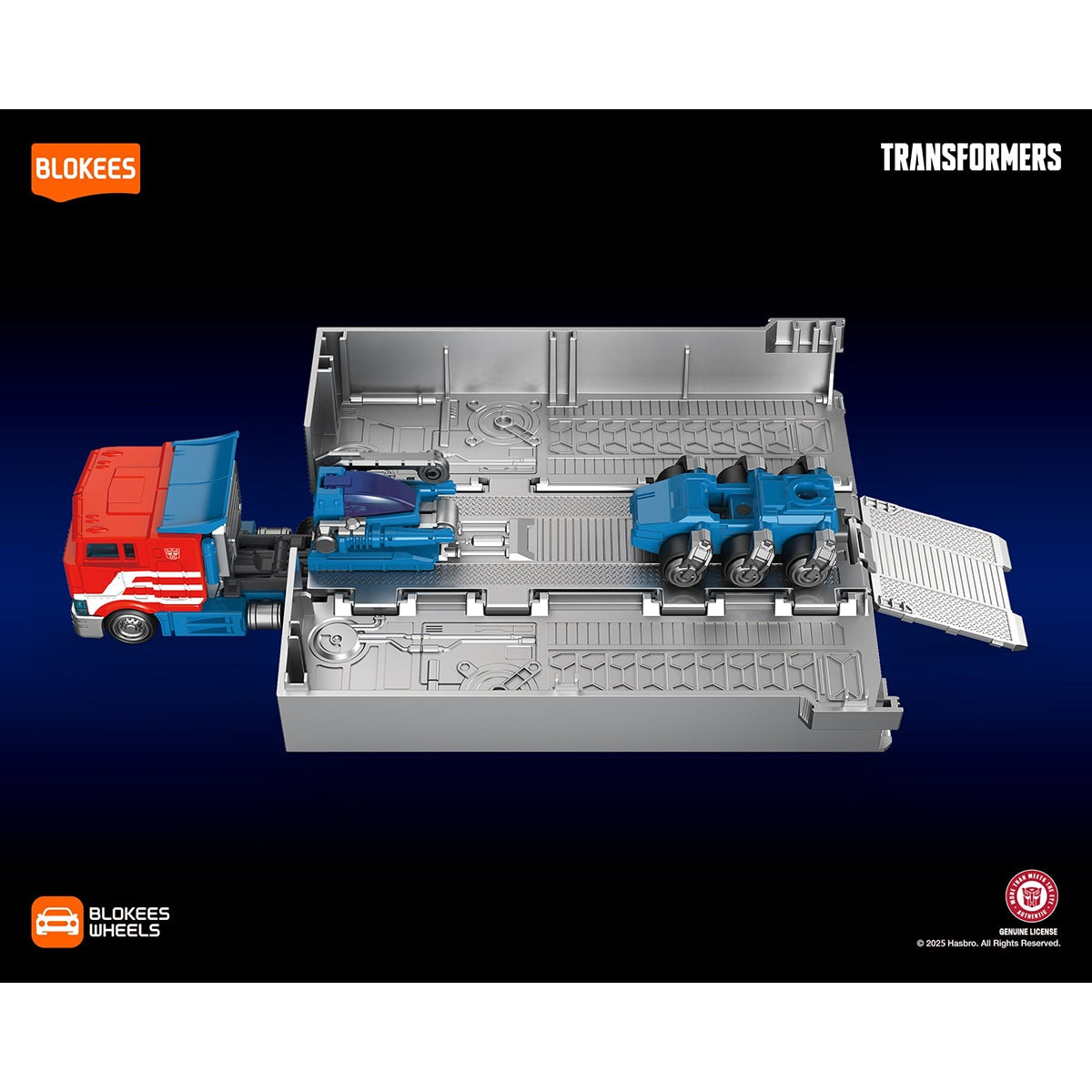 Đồ Chơi Siêu Xe Blokees Wheels Transformers Optimus Prime Siêu Trọng BLOKEES 75606