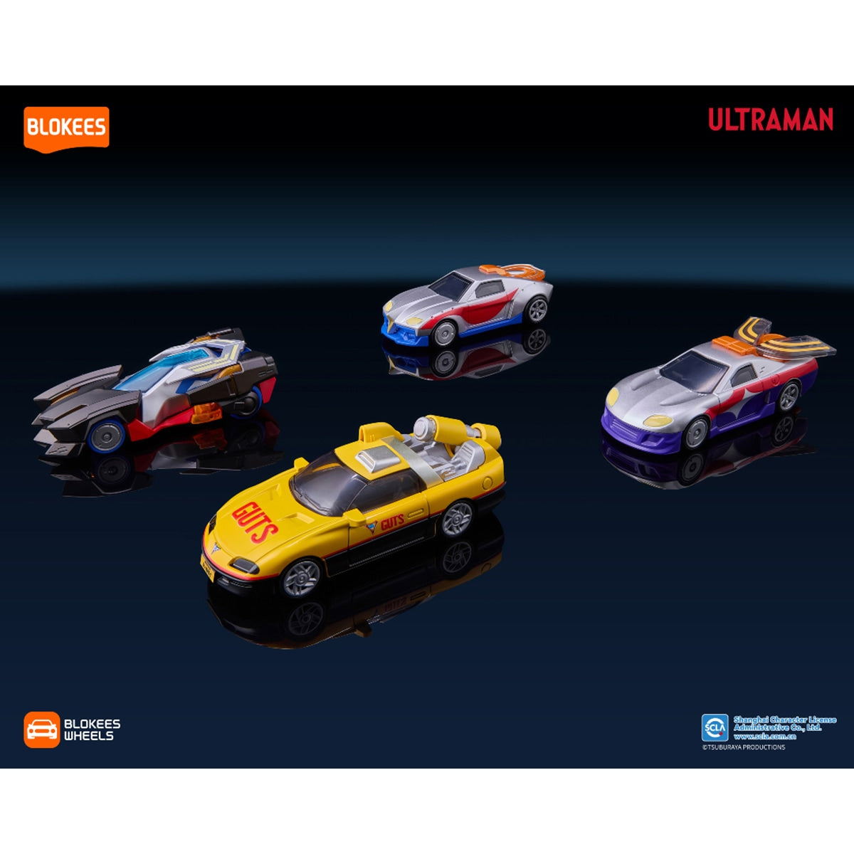 Đồ Chơi Siêu Xe Blokees Wheels Ultraman Bộ Sưu Tập 01 Galaxy Power BLOKEES 75605	- Giao hàng ngẫu nhiên