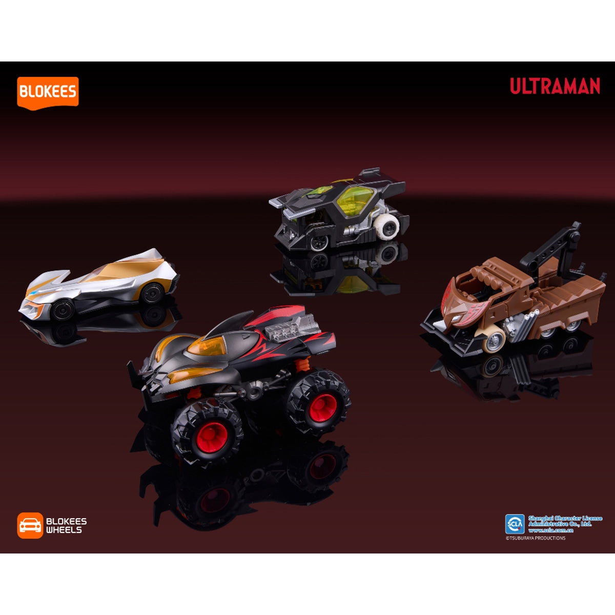 Đồ Chơi Siêu Xe Blokees Wheels Ultraman Bộ Sưu Tập 01 Galaxy Power BLOKEES 75605	- Giao hàng ngẫu nhiên