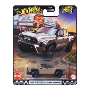 Boulevard Super Car Model Toy - 2024 Toyota Tacoma (New) - Mô hình xe bán tải 1:64 - Hot Wheels