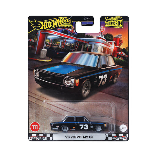Supercar Boulevard - 73 Volvo 140 Gl - Xe mô hình Premium 1:64 - Hot Wheels GJT68