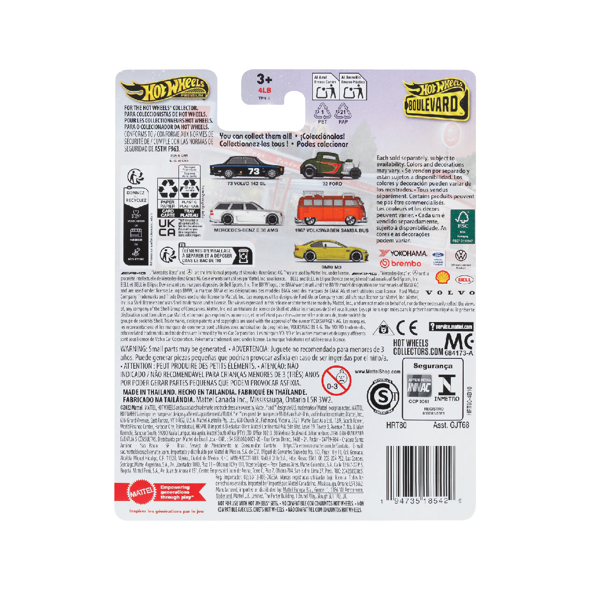 BMW M3 Hot Wheels Boulevard GJT68 - Mô hình siêu xe tỉ lệ 1:64 - Hot Wheels