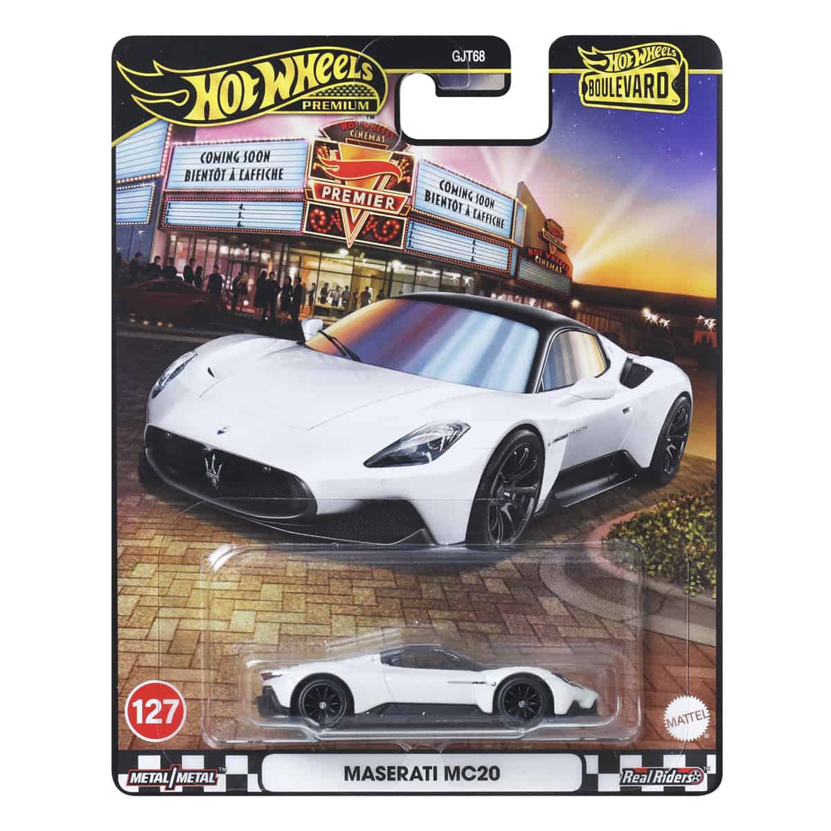 Maserati MC20 - Mô hình siêu xe Hot Wheels Boulevard - GJT68 - Hình ảnh chi tiết 2