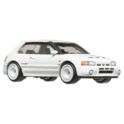 Supercar BOULEVARD MAZDA 323 GTX TURBO - Mô hình xe ô tô tỉ lệ 1:64 - Hot Wheels