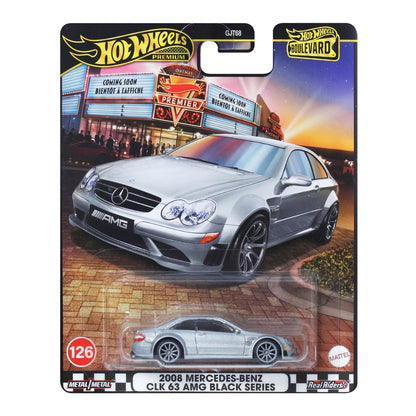 Mercedes Benz Clk 63 Amg Black Series - Mô hình siêu xe Hot Wheels Boulevard - Tỉ lệ 1:64 - Hình ảnh sản phẩm