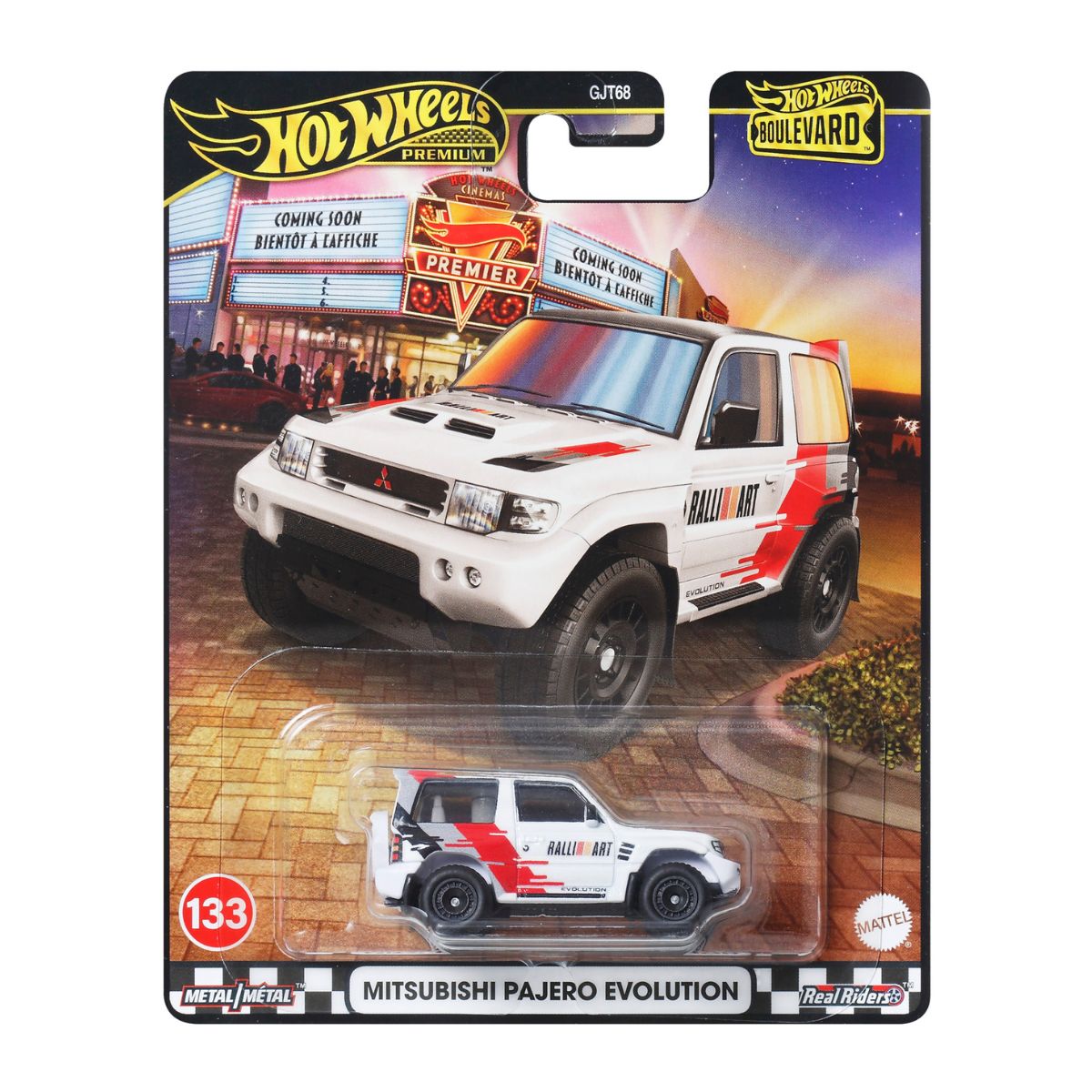 Mitsubishi Pajero Evolution - Mô hình xe ô tô Hot Wheels Boulevard - GJT68 - Hình ảnh chi tiết 2