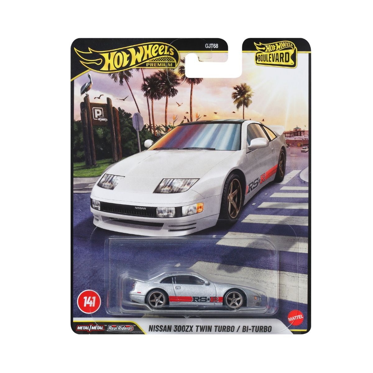 Đồ Chơi Siêu Xe BOULEVARD - NISSAN 300ZX TWIN TURBO HOT WHEELS JHW25/GJT68