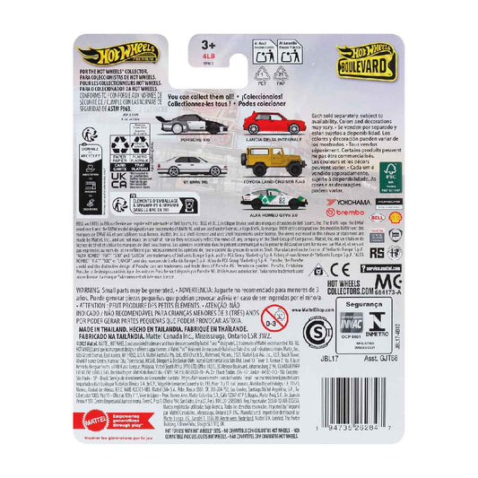 Porsche 935 Hot Wheels Boulevard - Mô hình siêu xe tỉ lệ 1:64 - GJT68