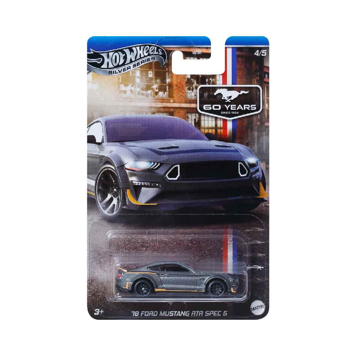 Celebrations 18 Ford Mustang Rtr Spec5 - Mô hình siêu xe - Hot Wheels GRT01