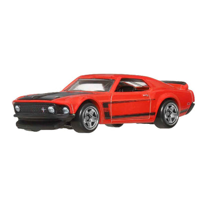 Celebrations '69 Ford Mustang Boss - Mô hình siêu xe tỷ lệ 1:64 - Hot Wheels GRT01