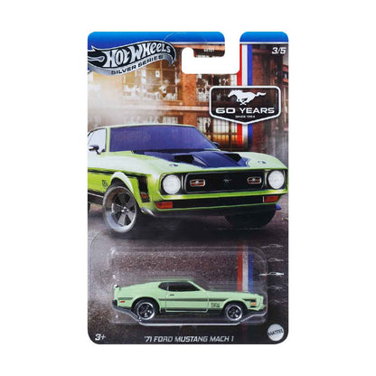 Super Car Toys Celebrations 71 Mustang Mach I - Mô hình xe tỉ lệ 1:64 - HOT WHEELS GRT01