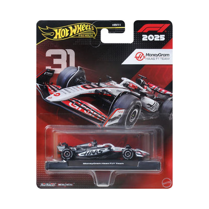 Đồ Chơi Siêu Xe Đua F1 Team Haas - Tay Đua 31 HOT WHEELS JKD78/HRV11
